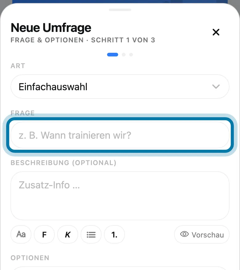Gib deine Frage ein.